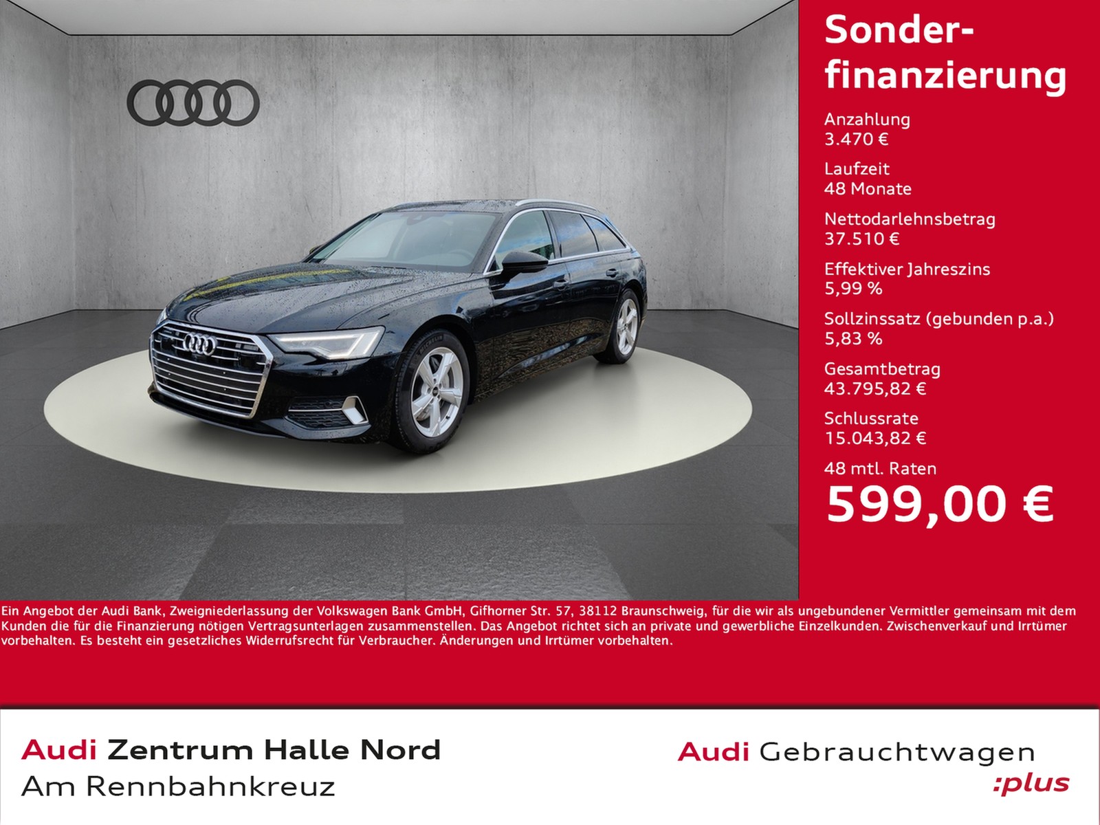 AUDI A6 Avant Sport 50 TDI quattro tiptronic